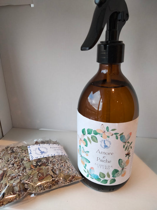 Acqua da piega o da stiro