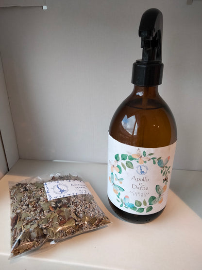 Acqua da piega o da stiro