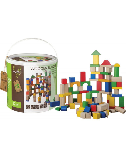 Blocchi in legno secchiello +12 mesi